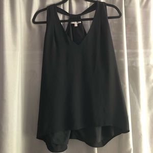 Black Banana Republic Racerback Blouse